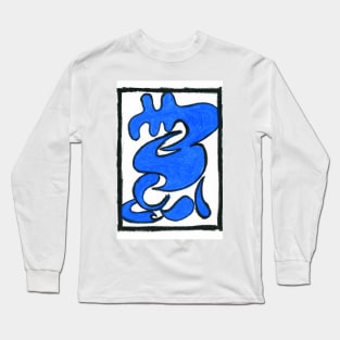 Blue behemoth Long Sleeve T-Shirt